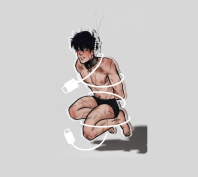 LARS Tied Up - Acrylic Keychain