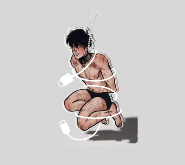 LARS Tied Up - Acrylic Keychain