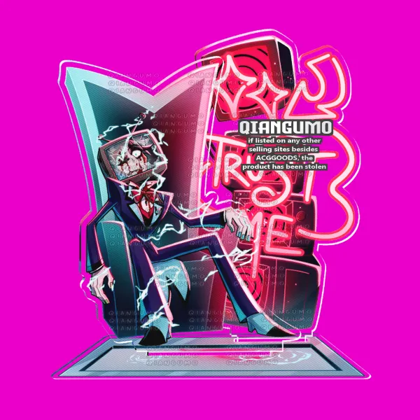 Hazbin Hotel Vincent Whittman Acrylic Standee