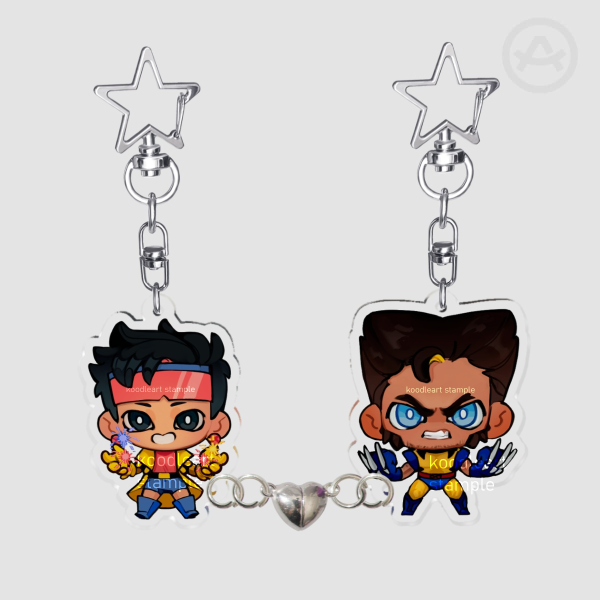 Jubilee and Wolveirne | Acrylic Magnet Keychains