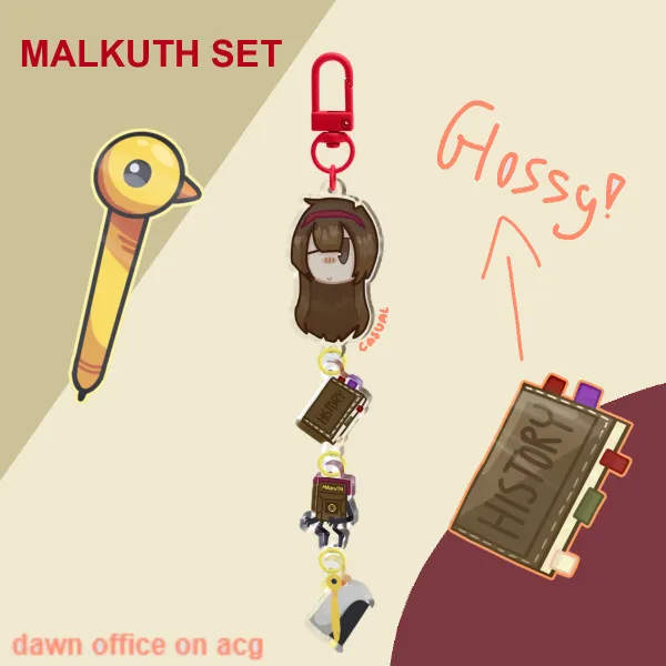 Malkuth and her treasured items!