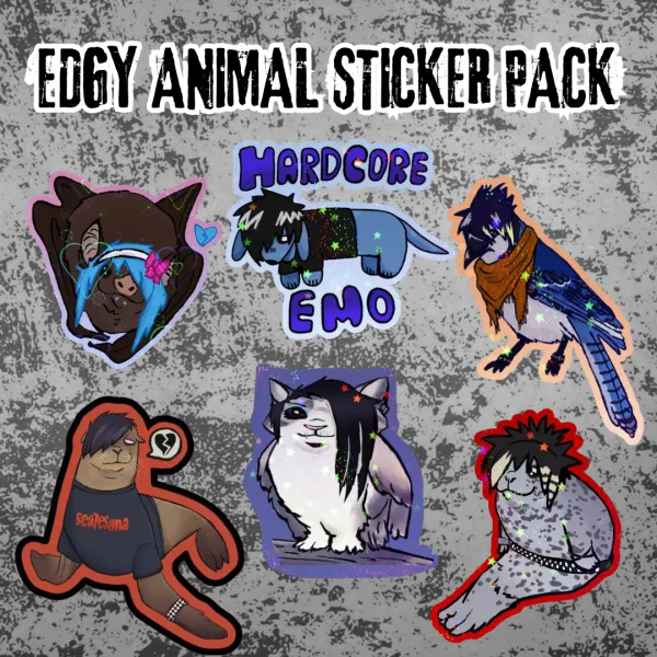 Edgy Animals Set 1