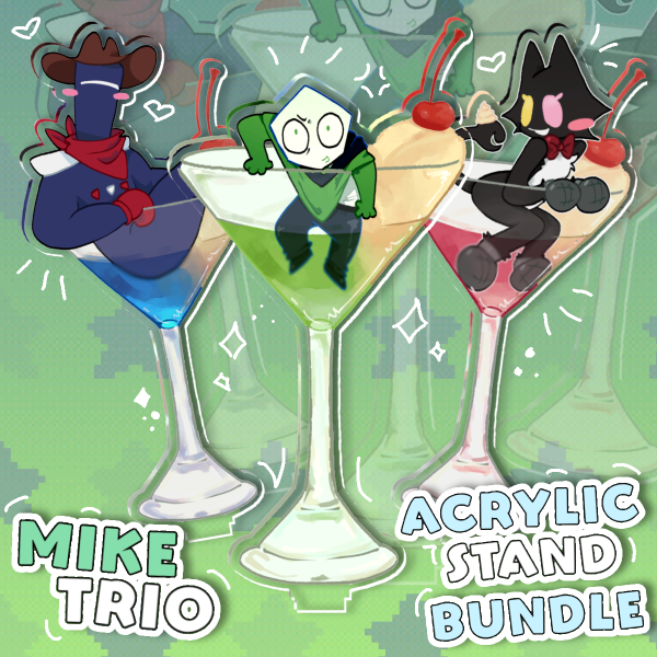 "Mike" (Deltarune) Acrylic Standee (BUNDLE)