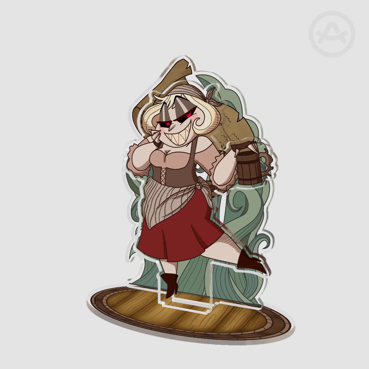 Hazbin Hotel Pirates | Scullery Wench Mimzy - Double Insert Acrylic Standees