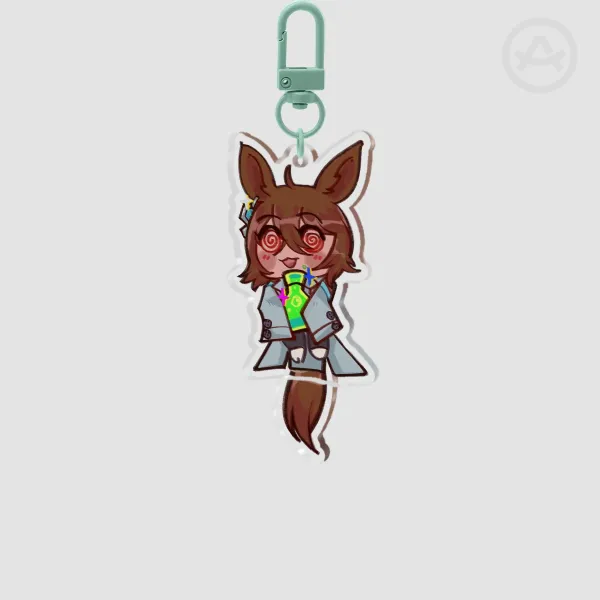 Agnes Tachyon Tail Wag Keychain