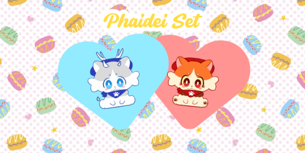 Phaidei Keychain Set