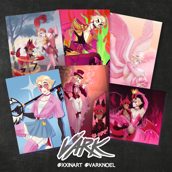 6 Pack Lucifer Pink Week Prints