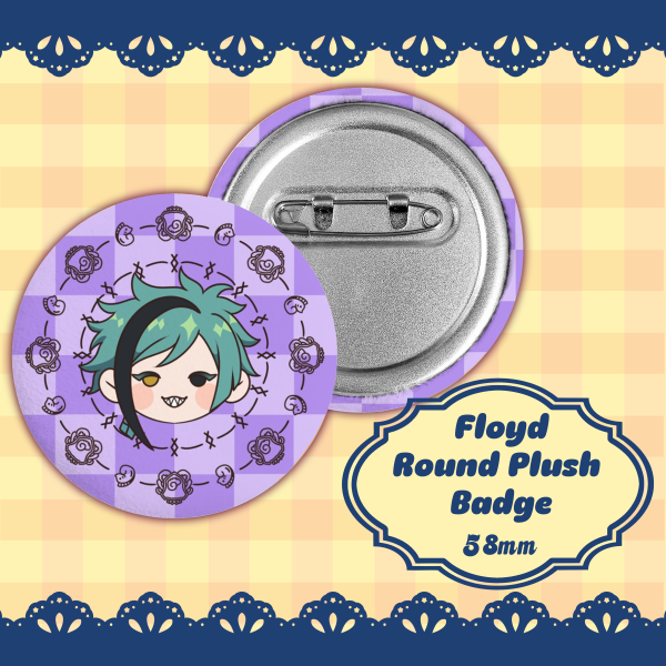 Floyd Leech │ Plush Badge