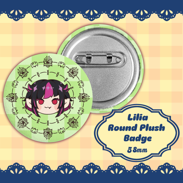 Lilia Vanrouge │ Plush Badge