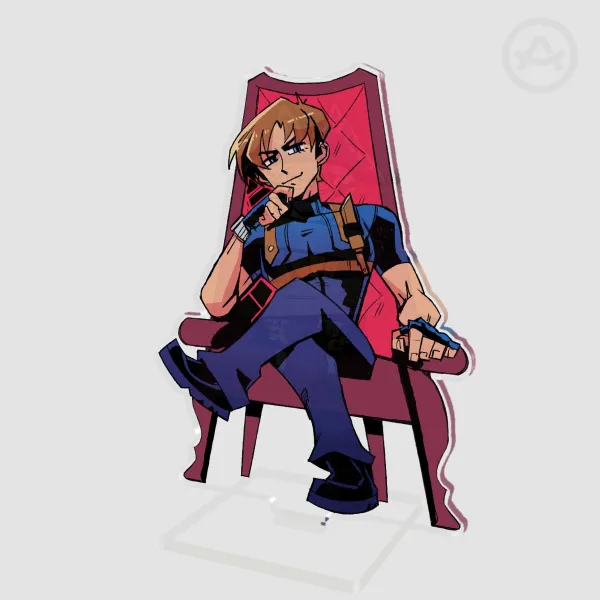 RE4 Leon Standee