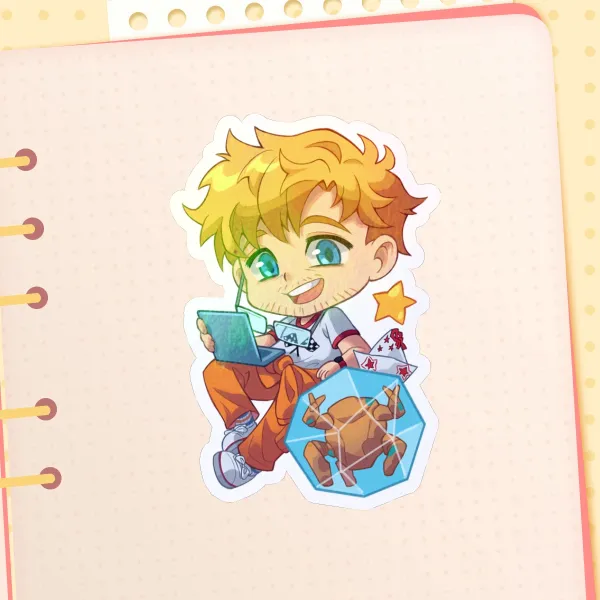Grace & Rocky sticker