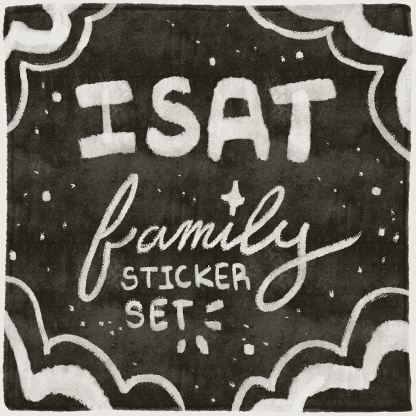ISAT Family Attack Sticker Set 