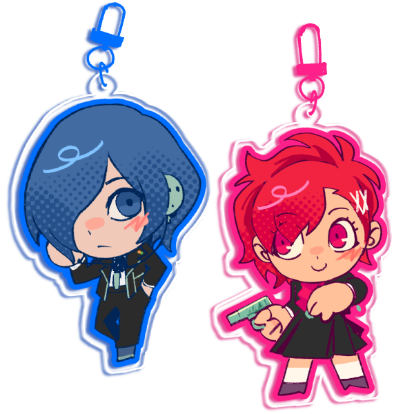 Persona 3 Keychain Set