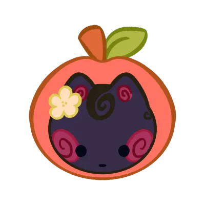 Apple cat!
