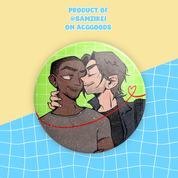Sambucky Chu Button Pin