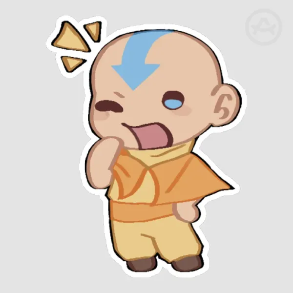 COLLAB || Aang sticker