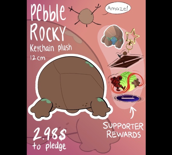 Rocky (PHM) Plushie Keychain