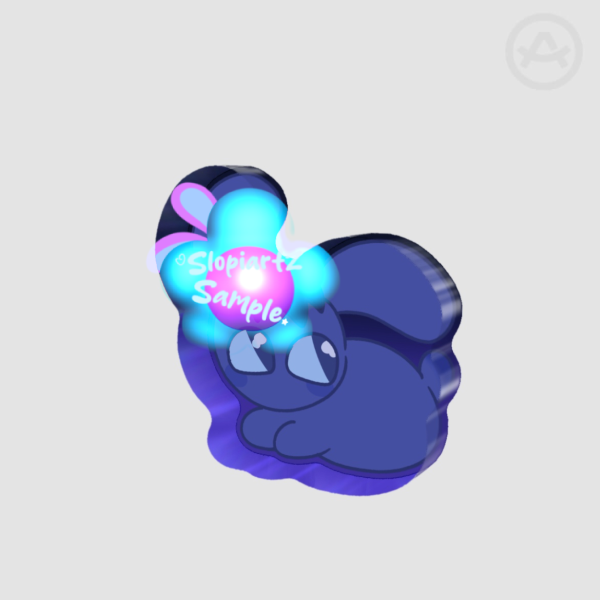Blueberry Dwarf Jax Acrylic block