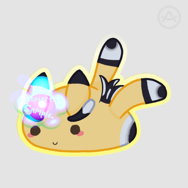 Thecacera Pacifica Sea Slug Acrylic Pin!