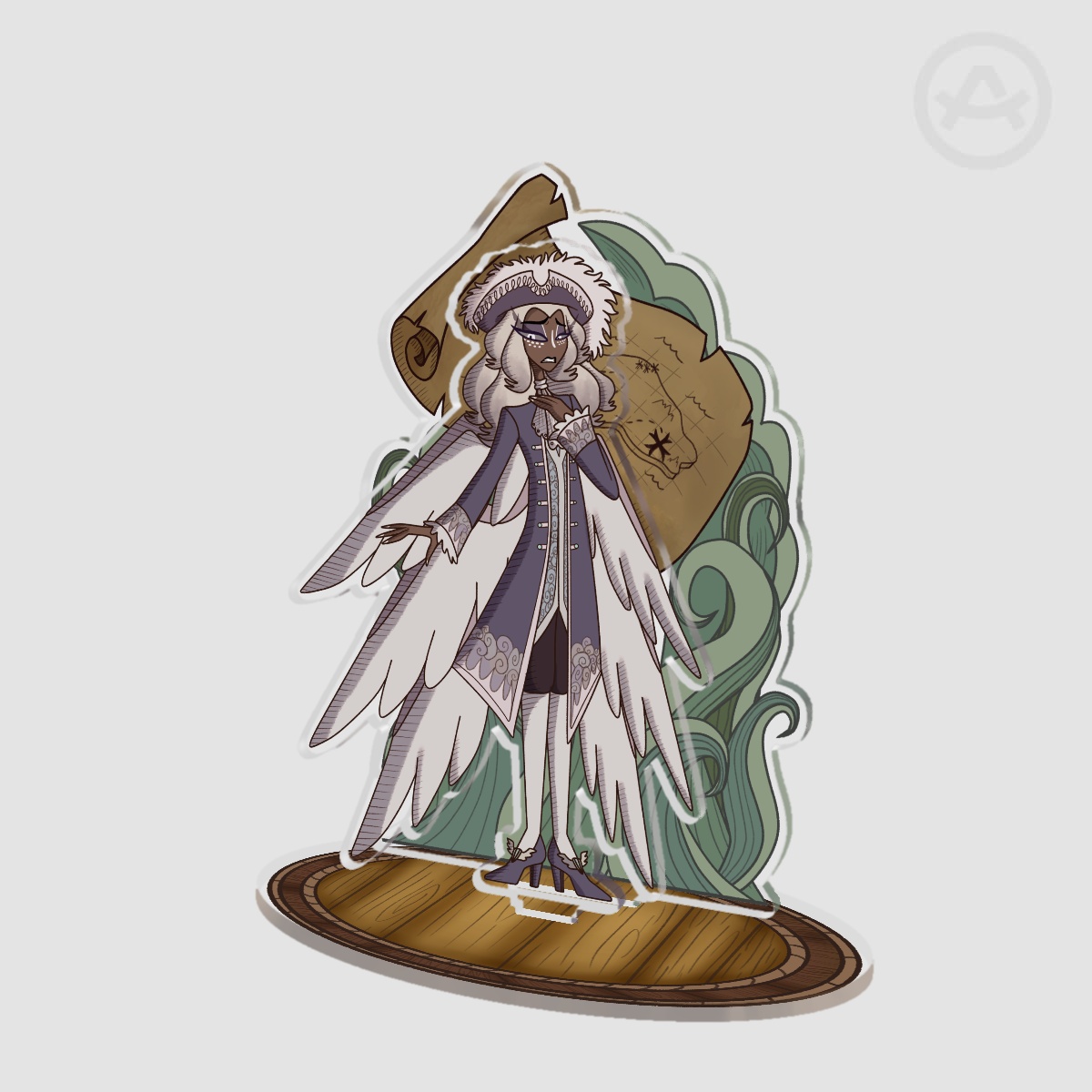 Hazbin Hotel Pirates | Governess Sera - Double Insert Acrylic Standees
