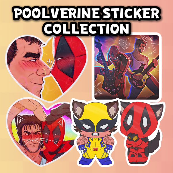 Poolverine Sticker Set