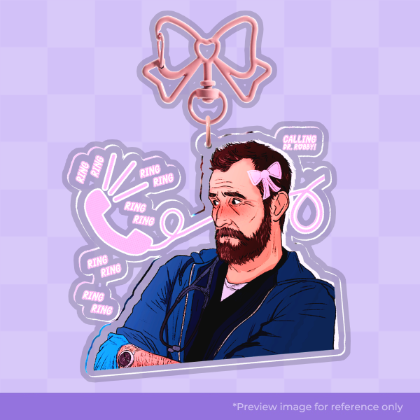 Calling Dr. Robby Keychain