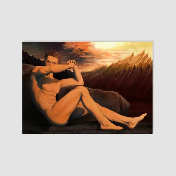An Imitation of the Fallen Angel - A4 Print
