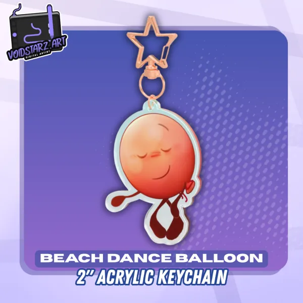 Beach Dance | Balloon (Inanimate Insanity) Keychain