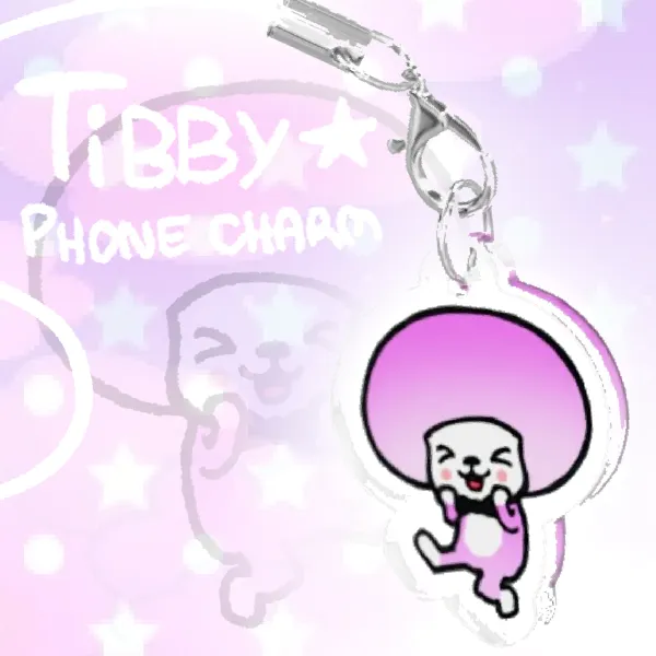 TIBBY phone charm