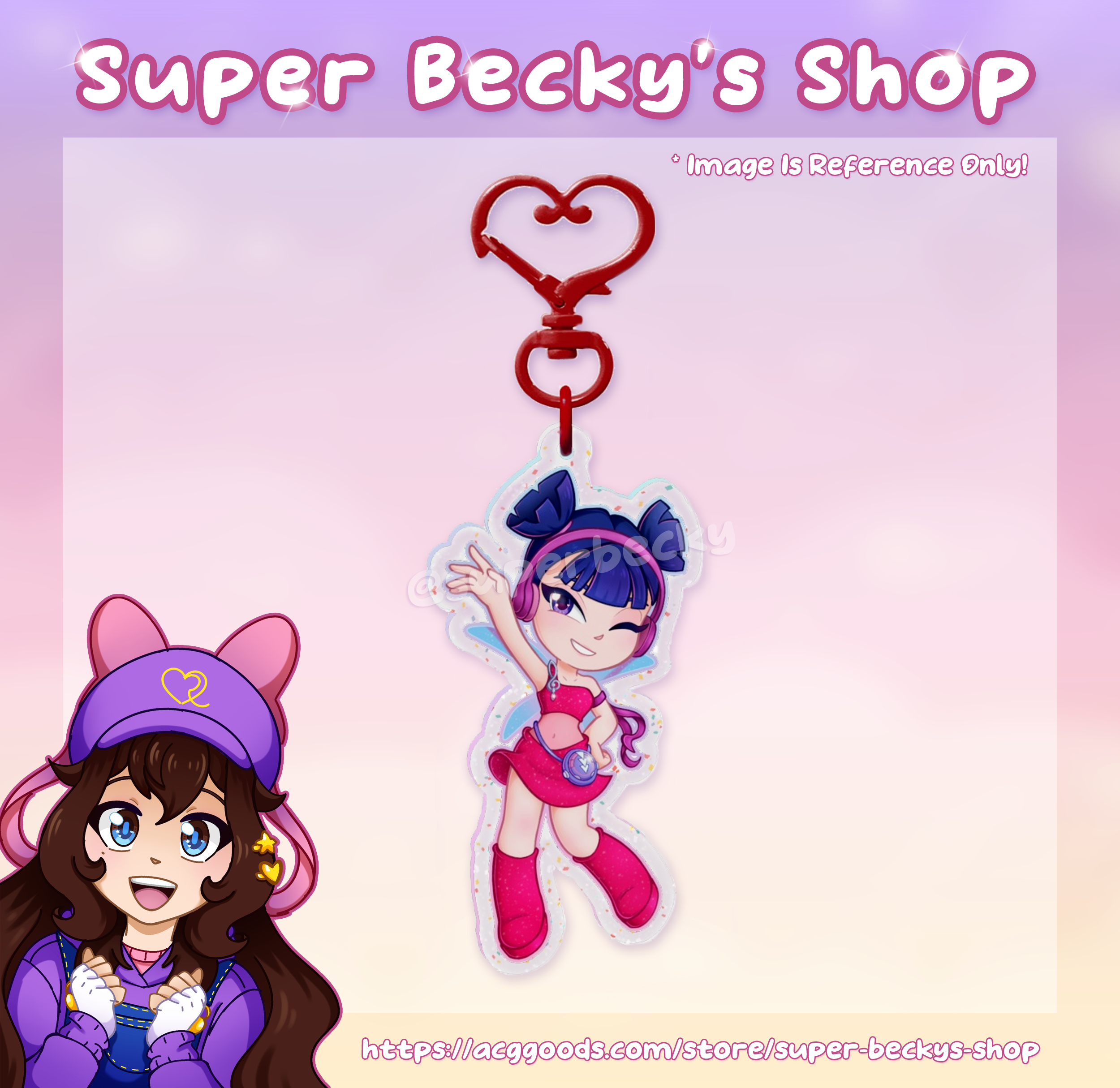 Winx Club Musa Charmix Keychain