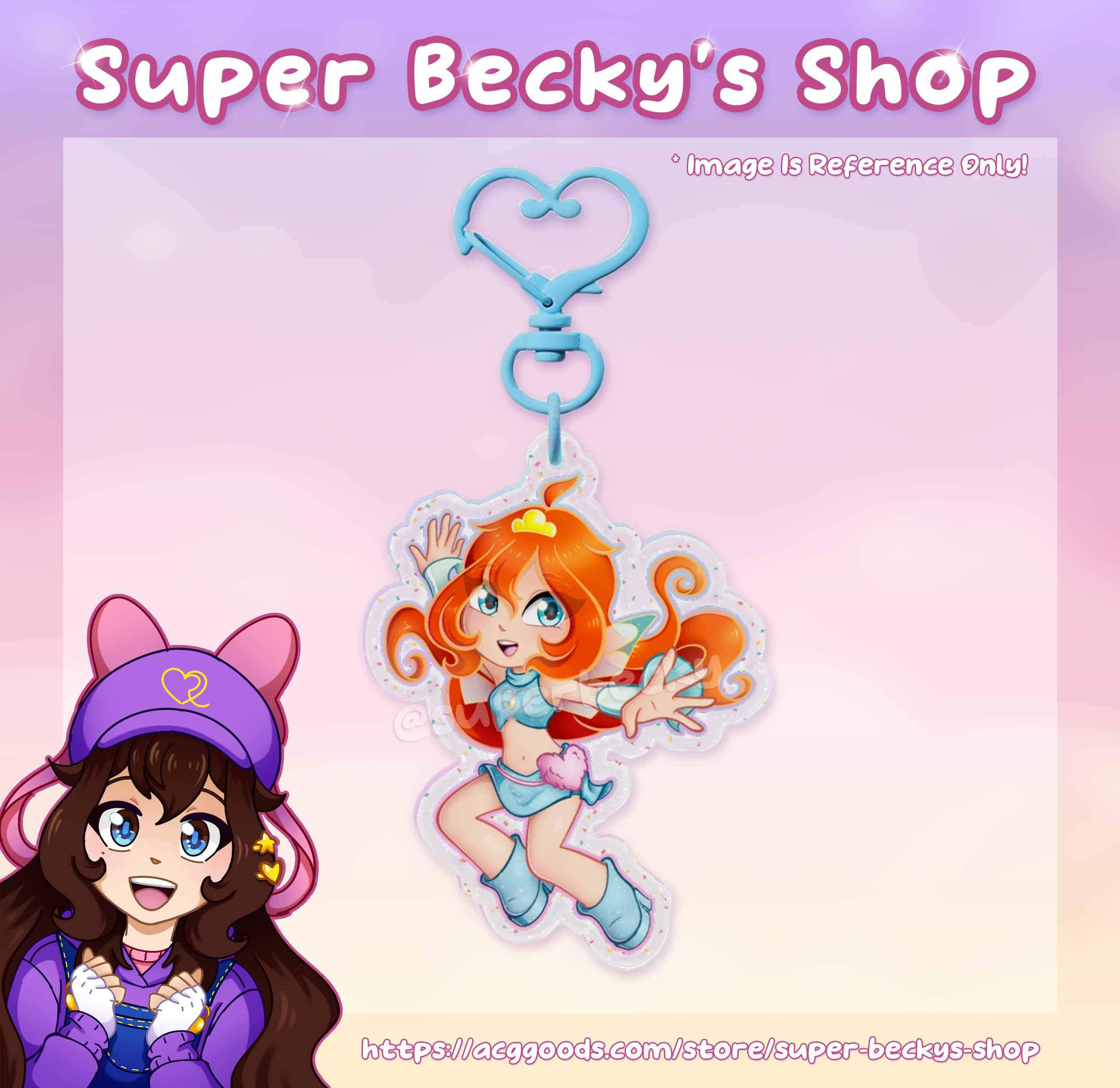 Winx Club Bloom Charmix Keychain