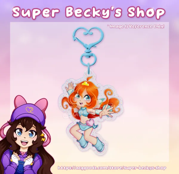 Winx Club Bloom Charmix Keychain