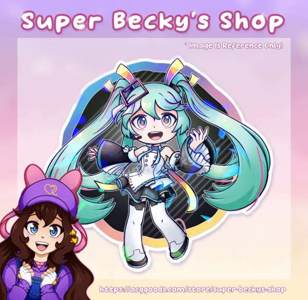 Hastune Miku 10th Anniversary Expo Sticker