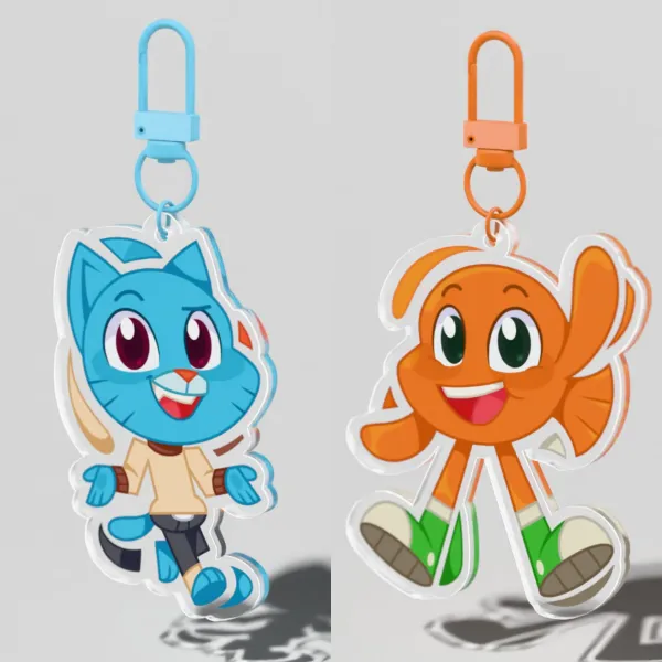 Gumball and Darwin Charms