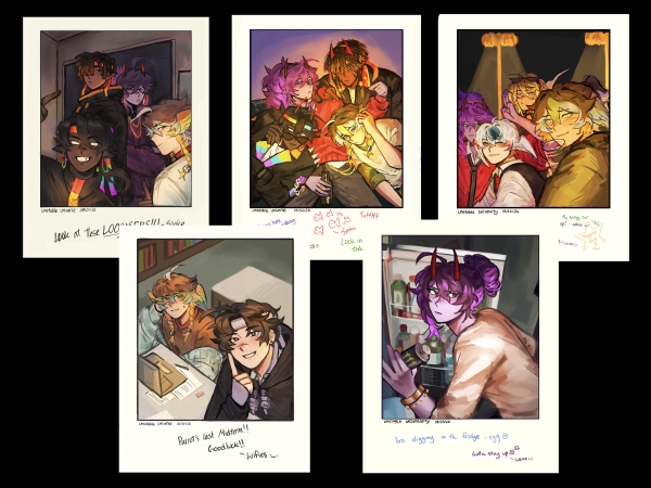 (BUNDLE ONE) Unstable Universe Polaroid AU Posters