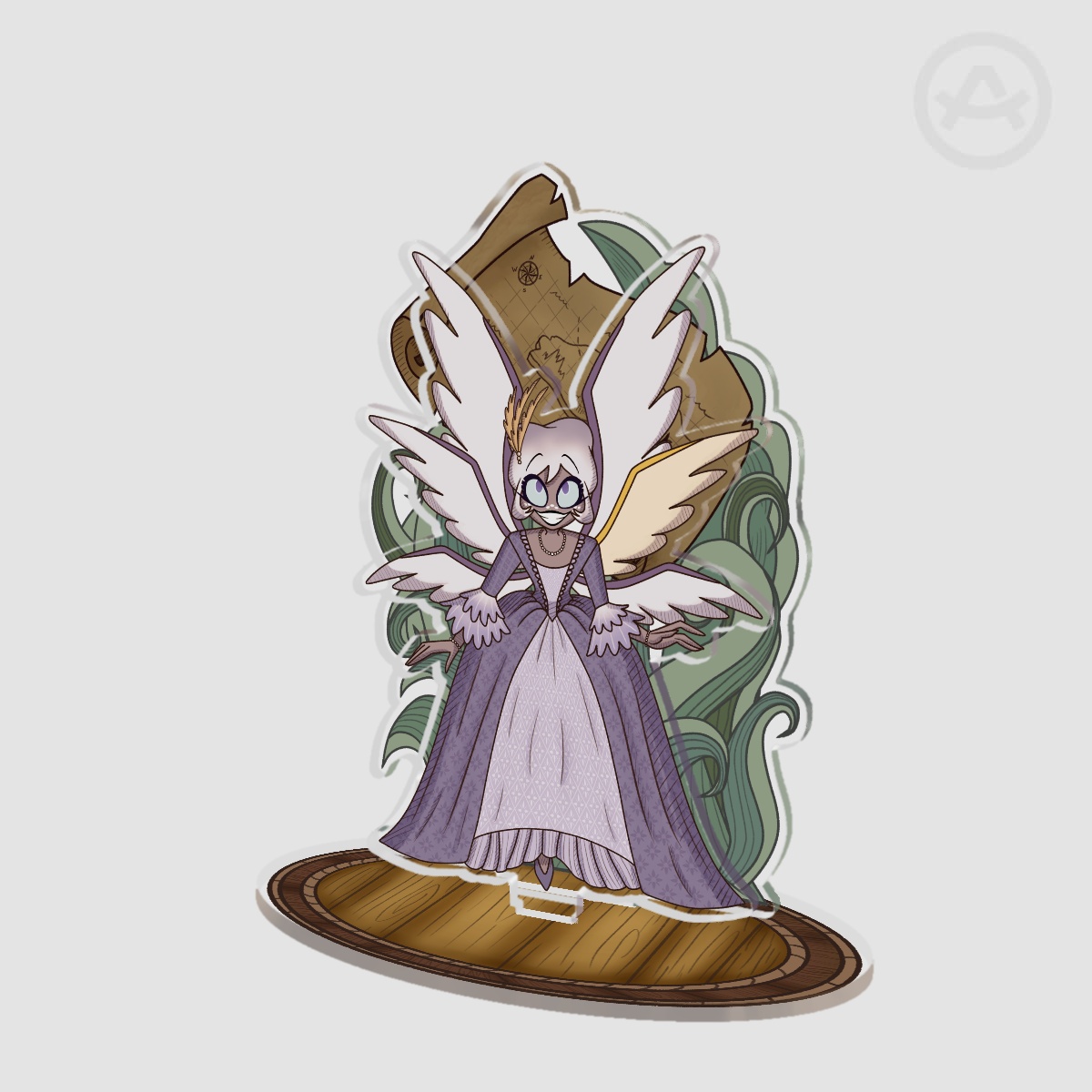 Hazbin Hotel Pirates | Lady Emily - Double Insert Acrylic Standees