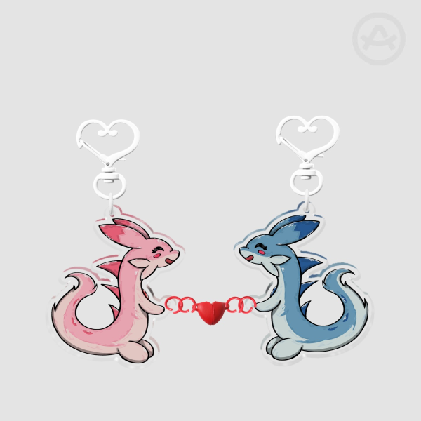 Chillets Acrylic Magnet Keychains!