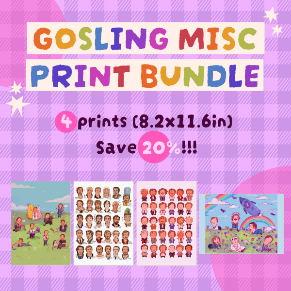 Gosling Misc Print Bundle