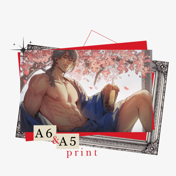 Kamisato Ayato Print Set (A5 & A6)