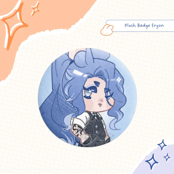 Plush Badges ✦ EryCy Eryon 