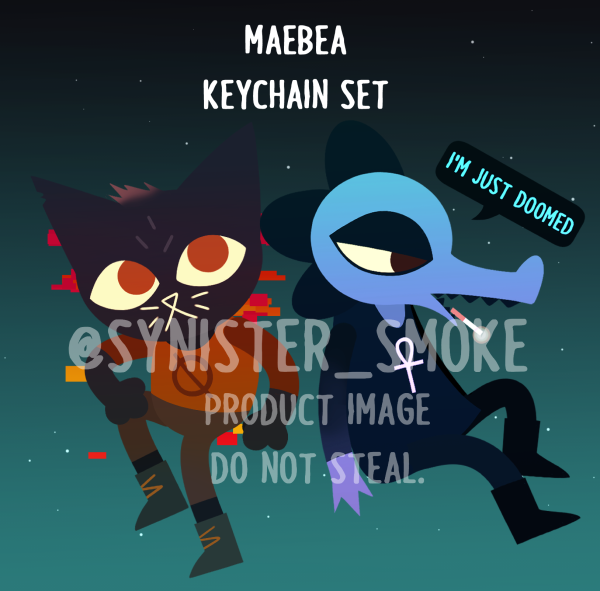 MaeBea Keychain Set