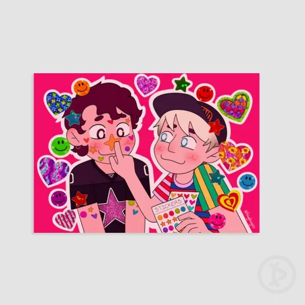 Phan Stickers Print