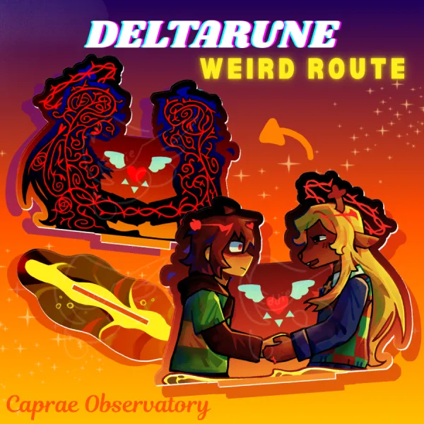 Snowgrave Proceedings - [Deltarune Weird Route] Acrylic Standee