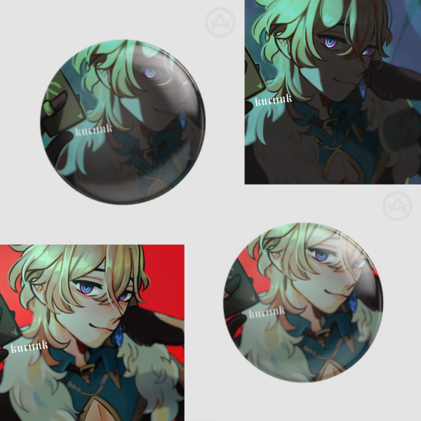 Aventurine Badge Set