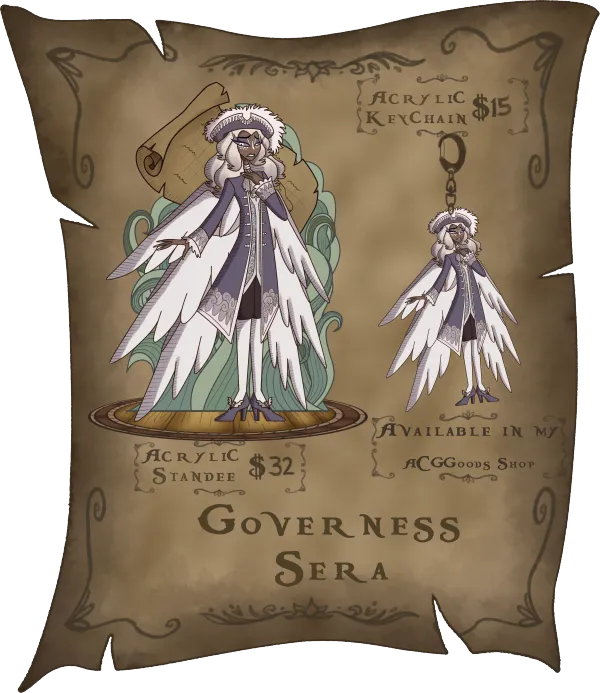 Hazbin Hotel Pirates | Governess Sera Set