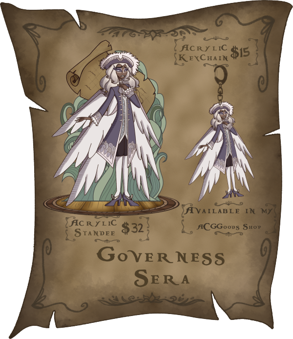 Hazbin Hotel Pirates | Governess Sera Set