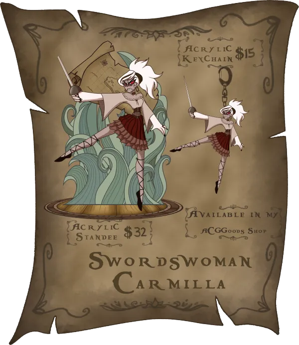 Hazbin Hotel Pirates | Swordswoman Carmilla Set