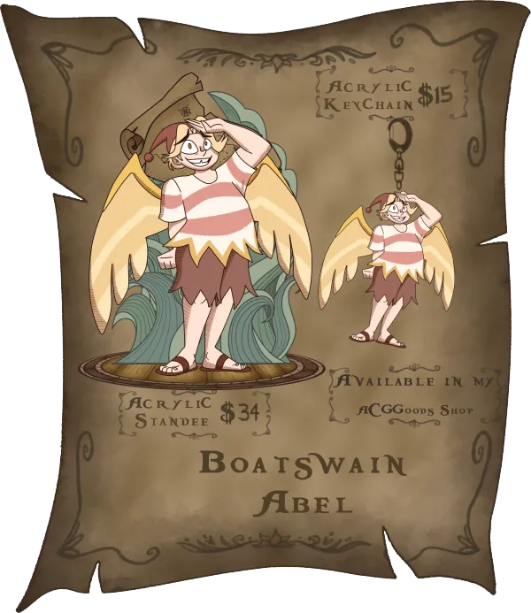 Hazbin Hotel Pirates | Boatswain Abel Set