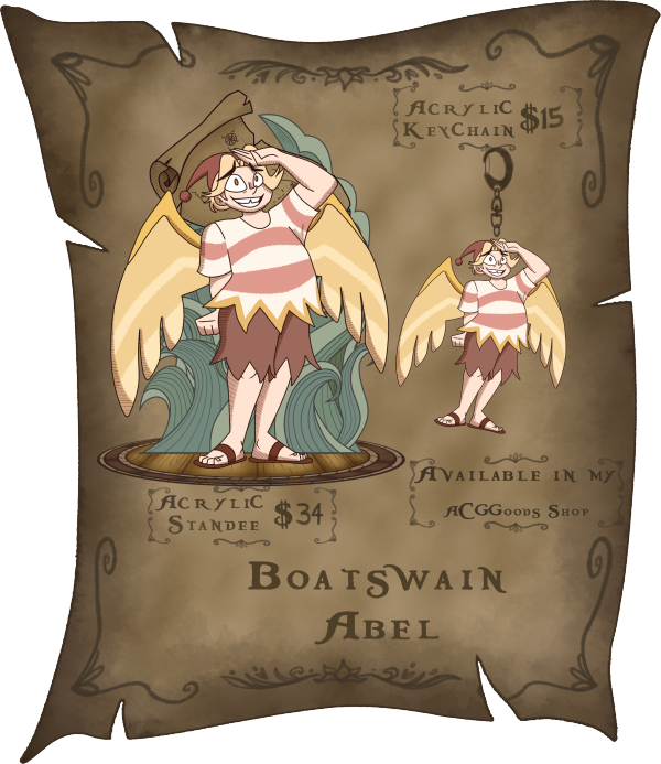 Hazbin Hotel Pirates | Boatswain Abel Set