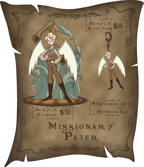 Hazbin Hotel Pirates | Missionary Peter Set